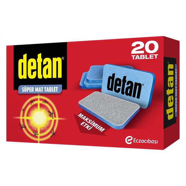 DETAN MAT TABLET 20'LI