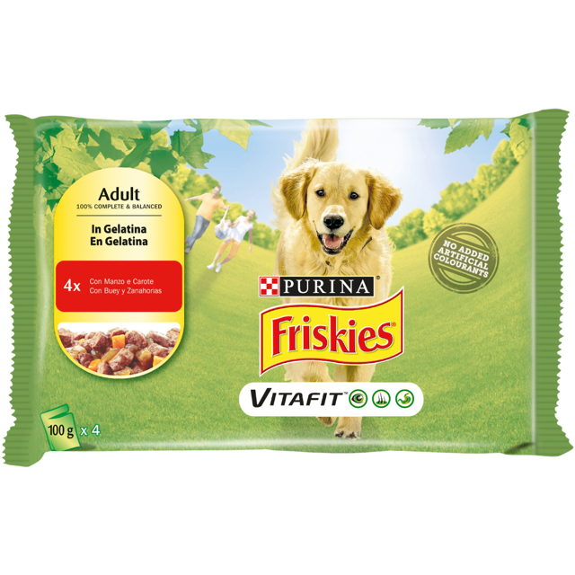 FRISKIES KOPEK YAS MAMA 4*100 GR (4 AL 3ODE)