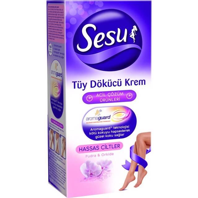 SESU TUY DOKUCU KREM 100 ML SENSITIVE/KOMUR