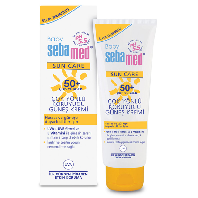 SEBAMED GUNES LOSYONU BEBEK 75 ML SPF50