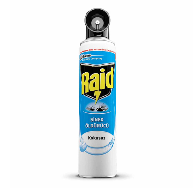 RAID SINEKSAVAR AEROSOL 300 ML KOKUSUZ