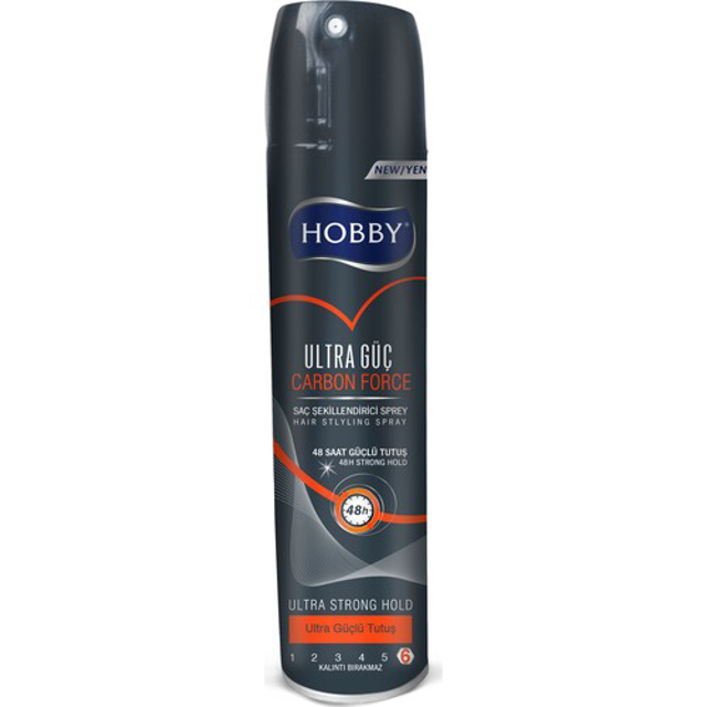 HOBBY SAC SPREYI 250 ML CARBON