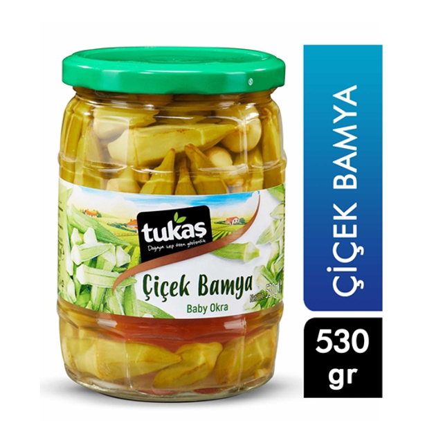 TUKAS KONSERVE 580 ML CICEK BAMYA