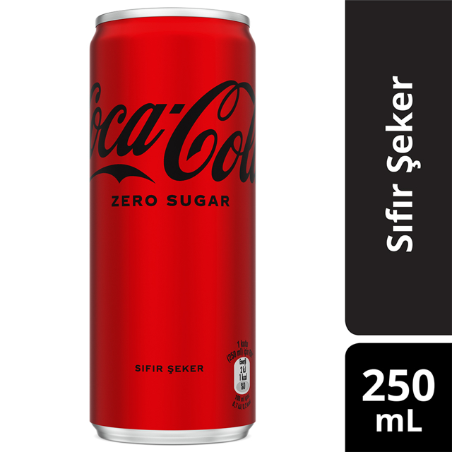 COCA COLA ZERO 250 ML