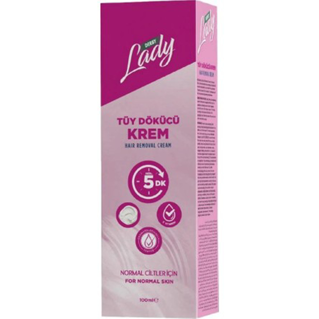 DERBY LADY TUY DOKUCU KREM 100 ML HASSAS