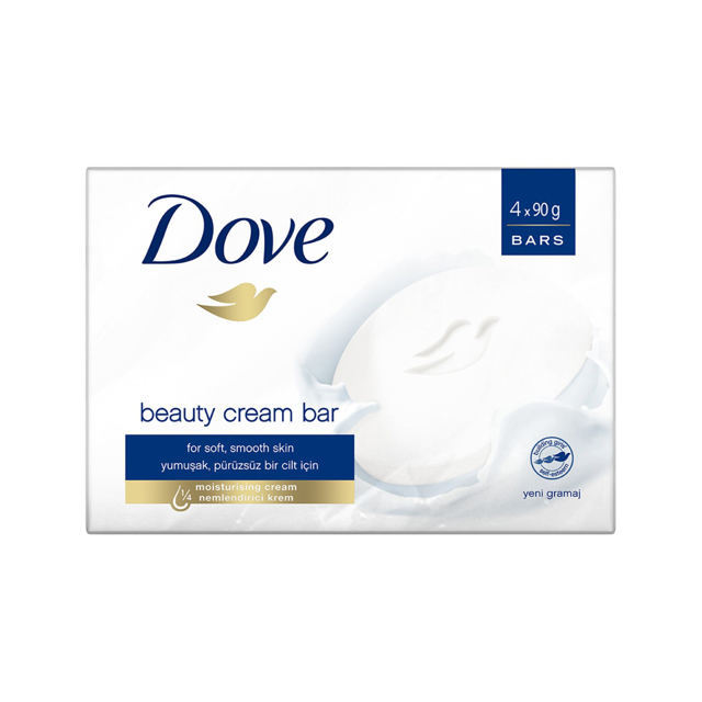 DOVE CREAM BAR SABUN 4*90 GR ORIGINAL