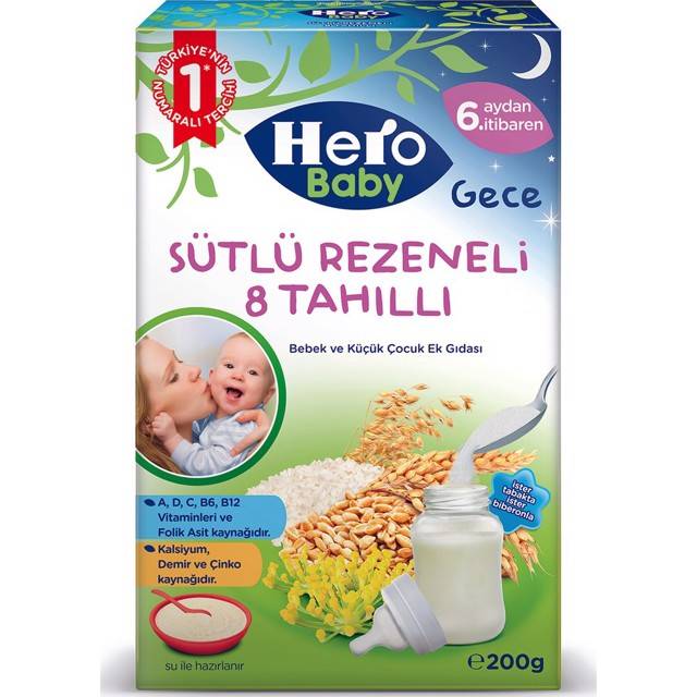 HERO BABY MAMA KASIK 200 GR 8 TAHILLI REZENELI