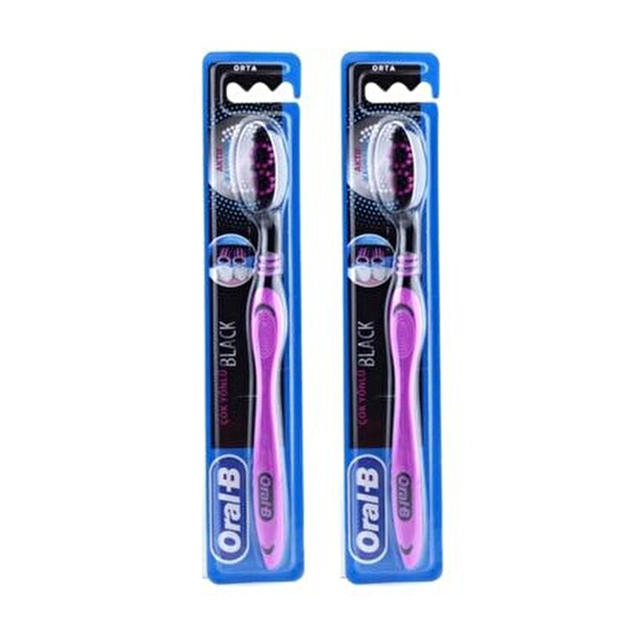 ORAL-B DIS FIRCASI BLACK CAVITY 1+1