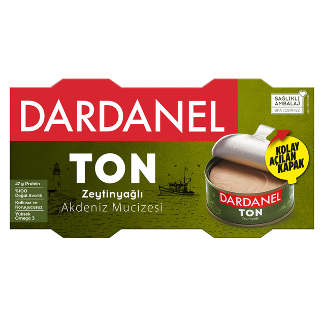 DARDANEL TON BALIGI 2*150 GR ZEYTINYAGLI