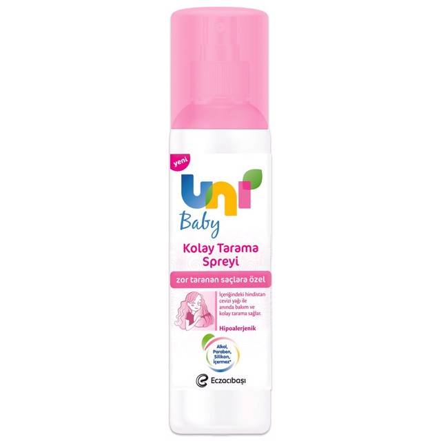 UNI BABY SPREY 200 ML KOLAY TARAMA