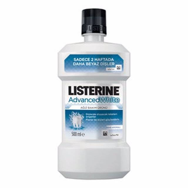 LISTERINE AGIZ BAKIM URUNU 500 ML ADVANCE WHITE