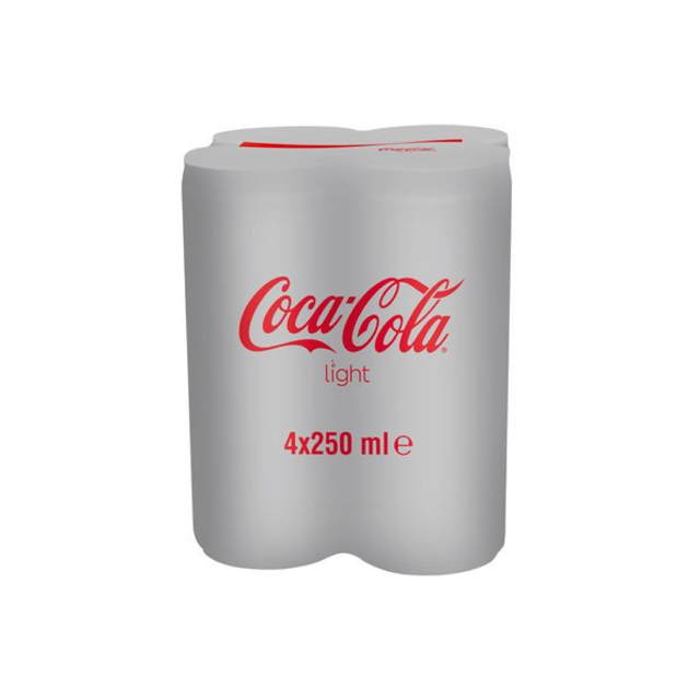 COCA COLA LIGHT 4*250 ML