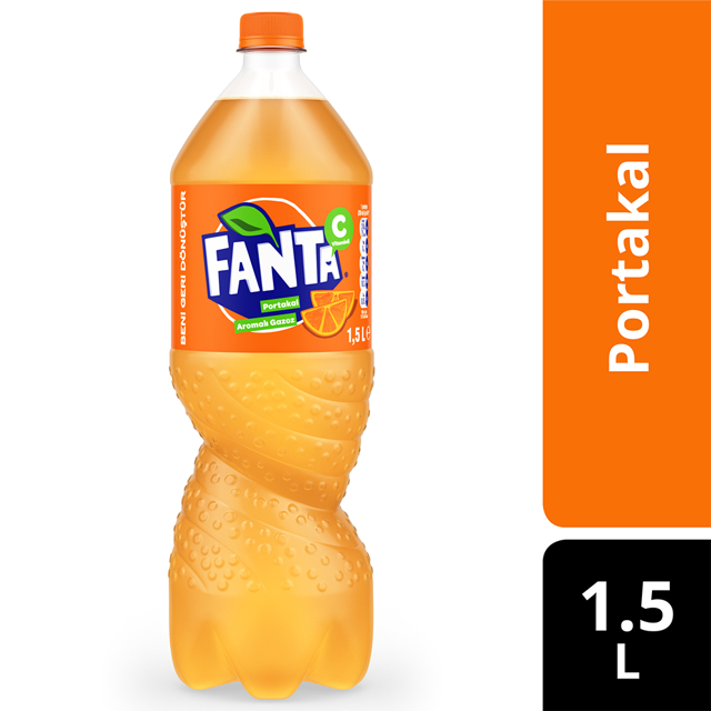 FANTA GAZOZ 1,5 LT PORTAKAL