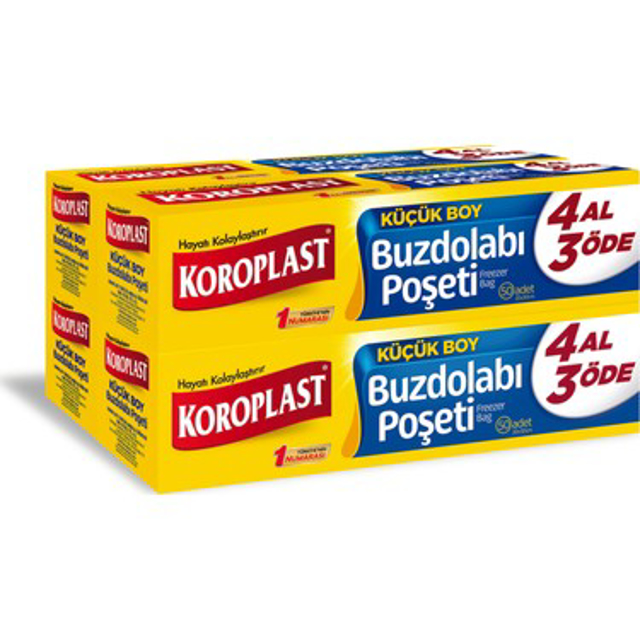 KOROPLAST BUZDOLABI POSETI 4 AL 3 ODE KUCUK