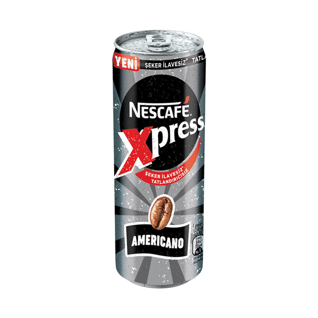 NESCAFE XPRESS AMERICANO SEKER ILAVESIZ