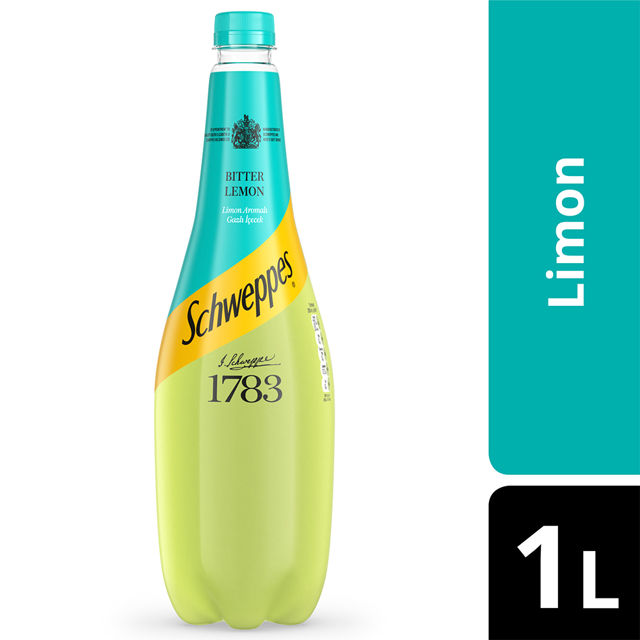 SCHWEPPES GAZOZ 1 LT LIMON