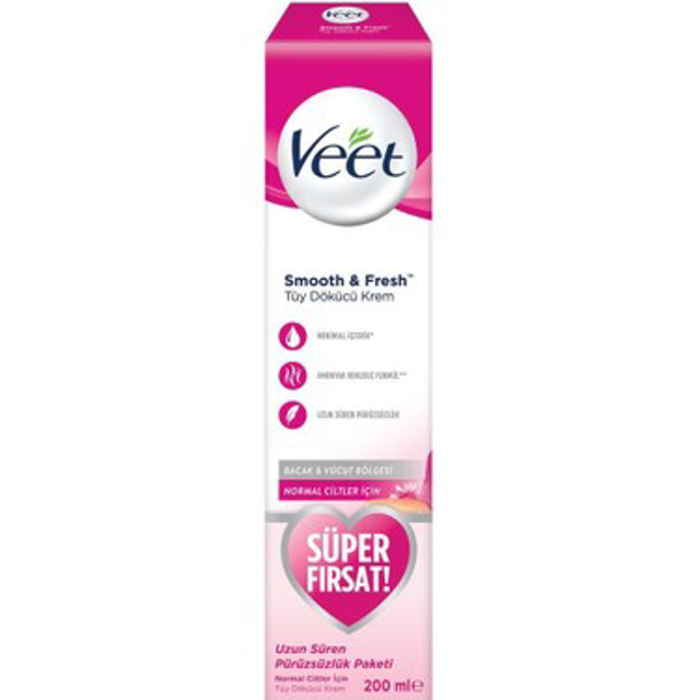 VEET TUY DOKUCU KREM 200 ML NORMAL CILTLER