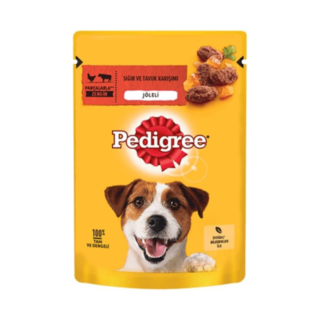 PEDIGREE POUCH 100 GR SIGIR VE TAVUK ETI