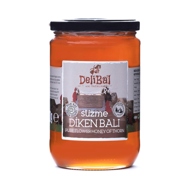 DELİBAL ARI ÜRÜNLERİ SÜZME DİKEN BALI 470 gr