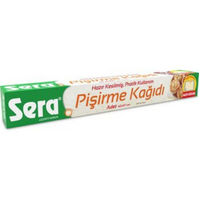 SERA YAGLI PISIRME KAGIDI HAZIR KESIM 10 LU