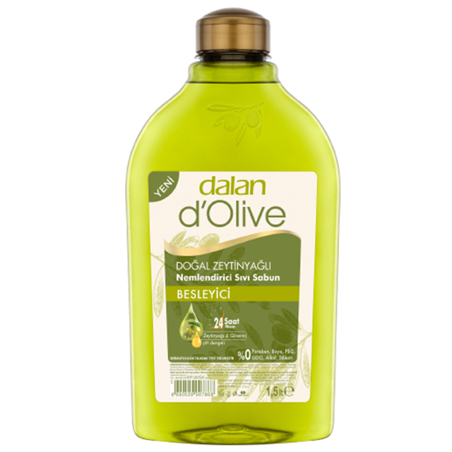 DALAN OLIVE SIVI SABUN 1,5 LT BESLEYICI