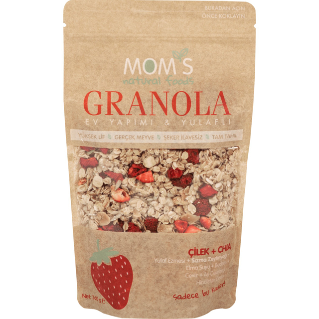 MOM'S GRANOLA CILEK-CHIA 360 GR