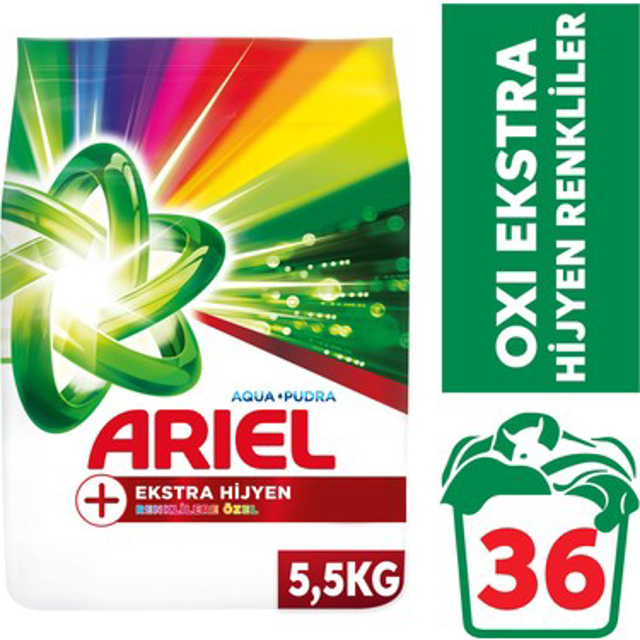 ARIEL OXI HIJYEN RENKLILER 5,5 KG