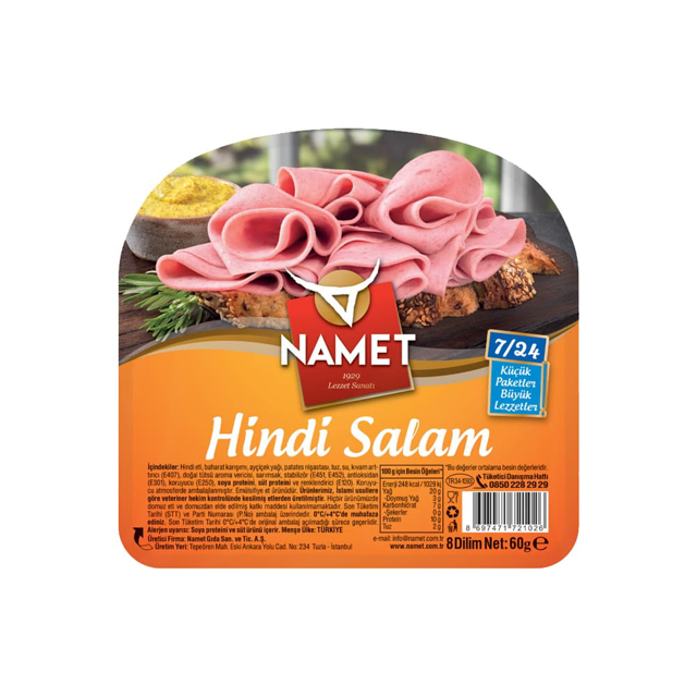 NAMET SALAM HINDI 60 GR 7/24