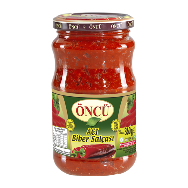 ONCU SALCA BIBER 360 GR ACI