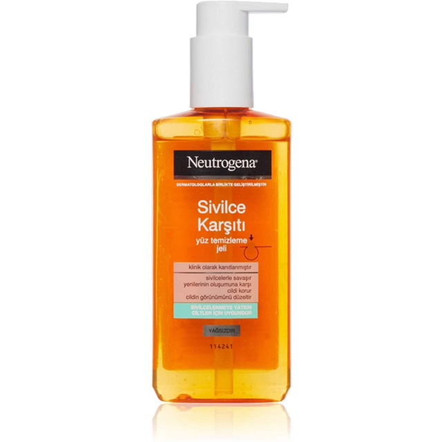 NEUTROGENA YUZ TEMIZLEME JELI 200 ML SIVILCE KARSI