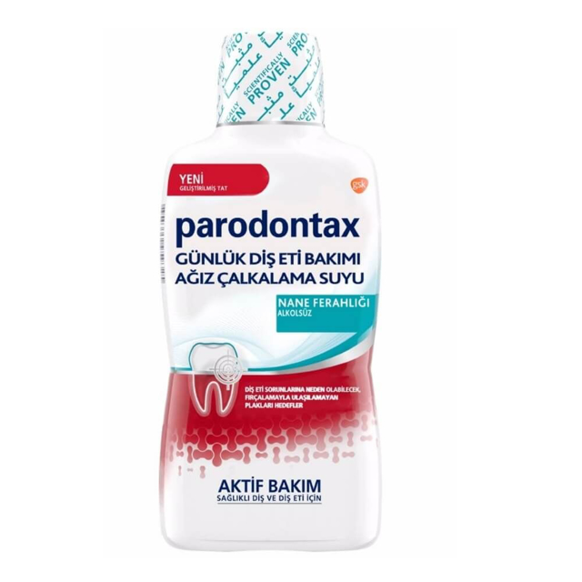 PARODONTAX AGIZ BAKIM SUYU 500 ML NANE 