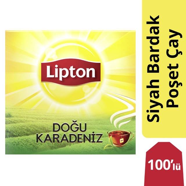 LIPTON CAY DOGU KARADENIZ BARDAK POSET 100LU 200 GR