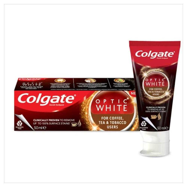 COLGATE DIS MAC.50 ML OPTIK WHITE CAY&KAHVE