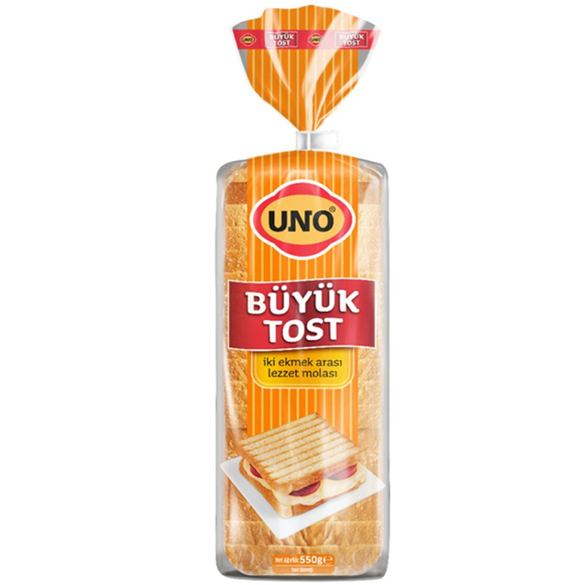 UNO EKMEK TOST BUYUK 550 GR