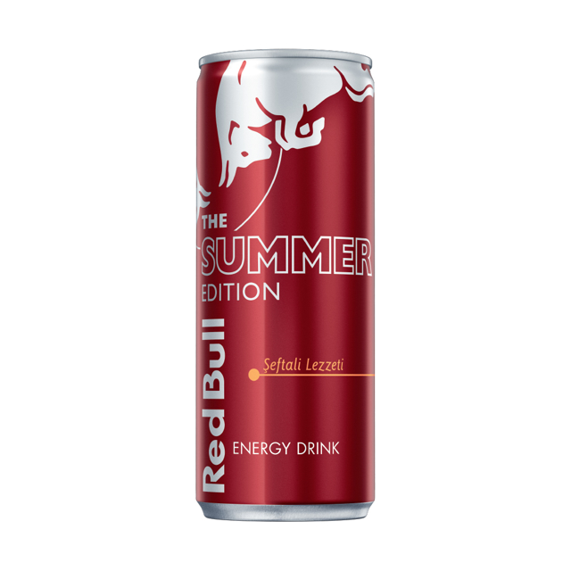 RED BULL 250 ML PEACH SEFTALI LEZZETI ENERJI ICECEGI