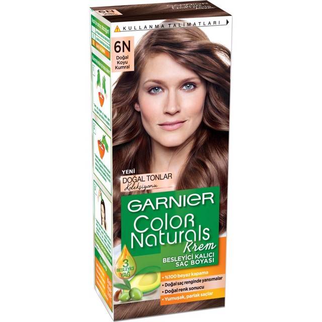 GARNIER COLOR NAT.NUDES SAC BOYASI 6N KOYU KUMRAL