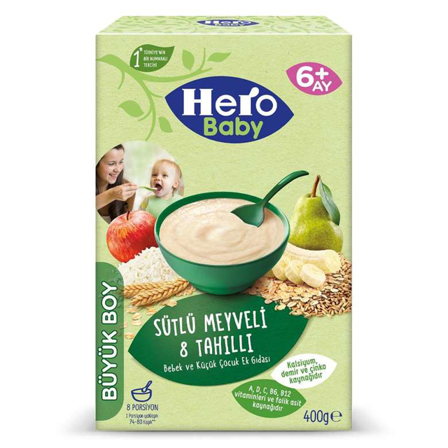 HERO BABY MAMA KASIK 200 GR 8 TAHILLI MEYVELI