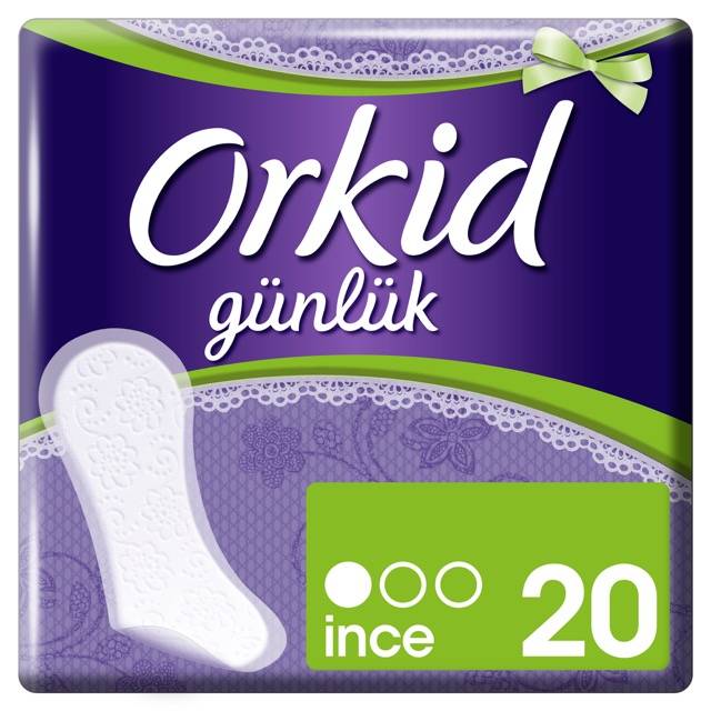 ORKID PED GUNLUK YAPRAK LIGHT TEKLI 20'LI