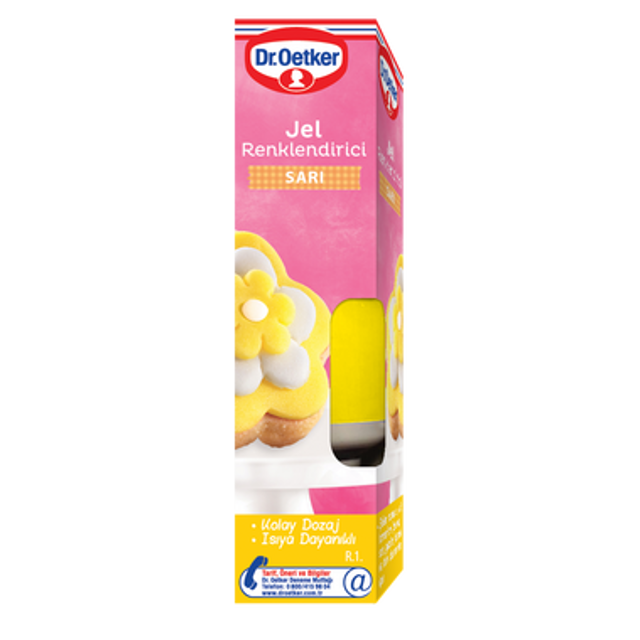 DR.OETKER JEL RENKLENDIRICI 10 GR SARI