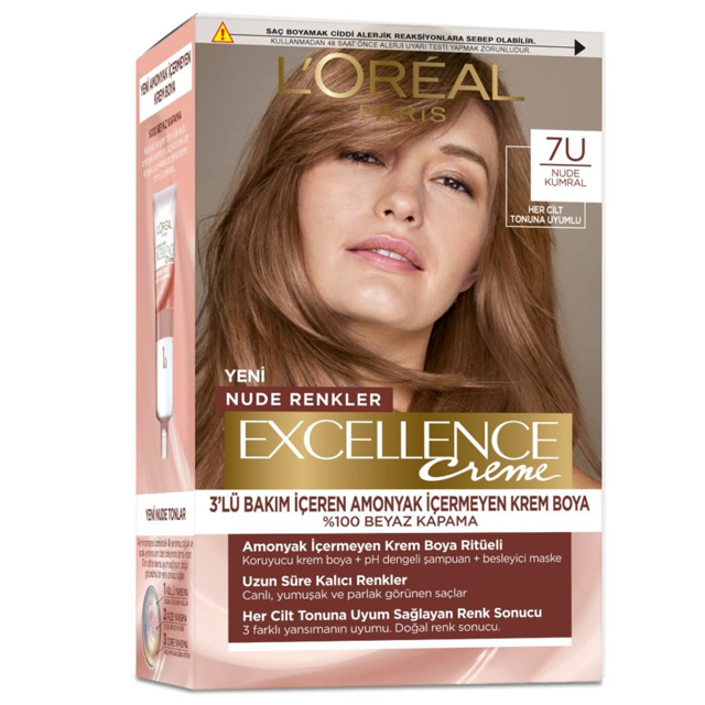 LOREAL EXCELLENCE SAC BOYASI NUDE 7U KUMRAL