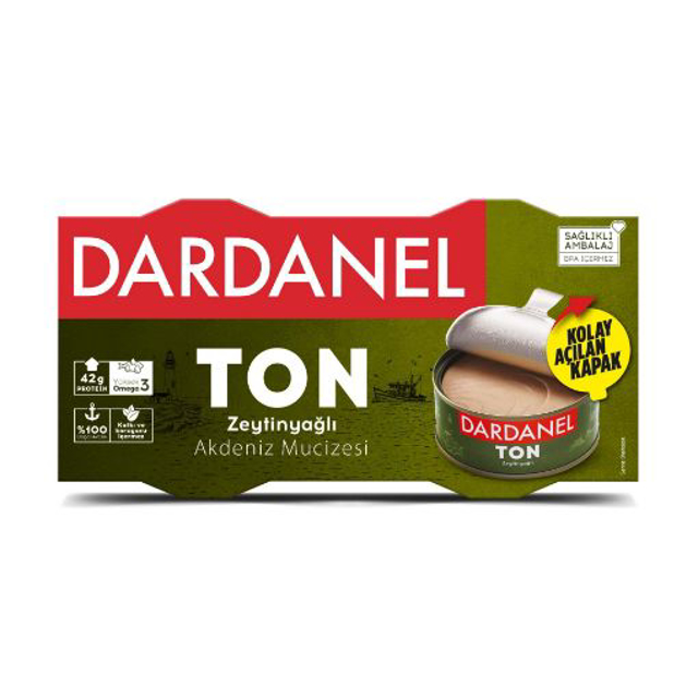 DARDANEL TON BALIGI 2*140 GR ZEYTINYAGLI