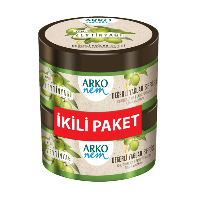 ARKO KREM 250 + 250 ML ZEYTINYAGLI