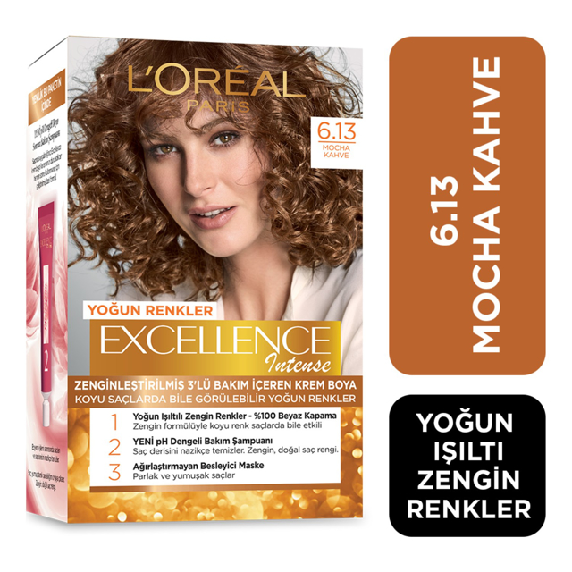 LOREAL EXCELLENCE SAC BOYASI INST.6.13 MOCHA KAHVE