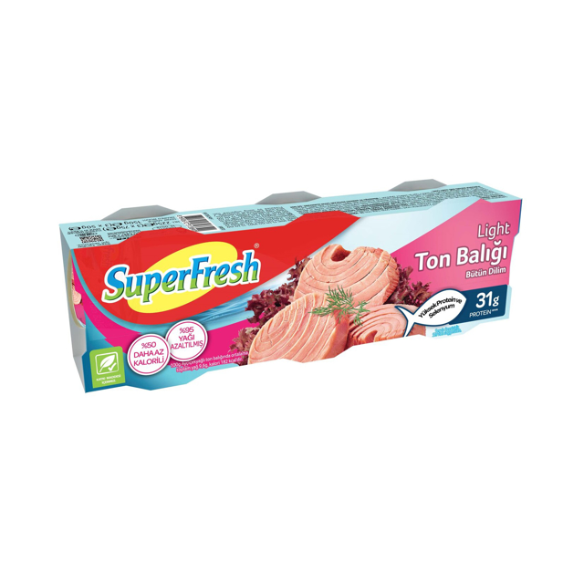 SUPERFRESH TON BALIGI 3*75 GR LIGHT