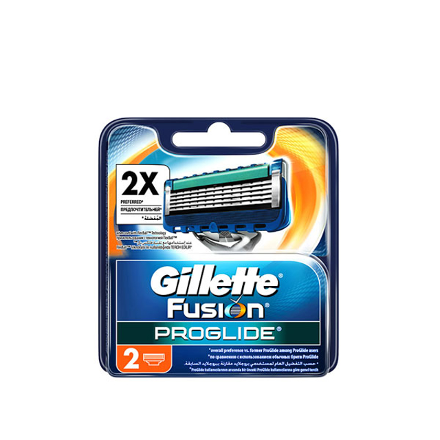 GILLETTE FUSION PROGLIDE BICAK 2'LI