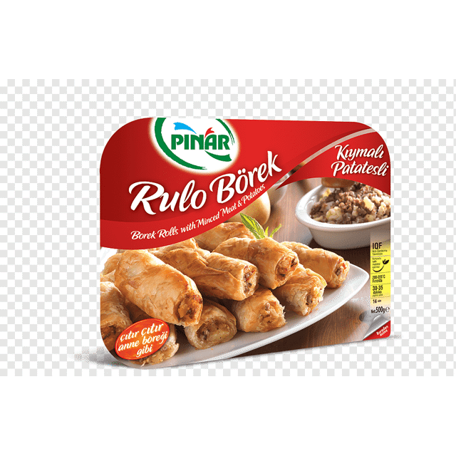 PINAR BOREK RULO 500 GR KIYMALI PATATESLI