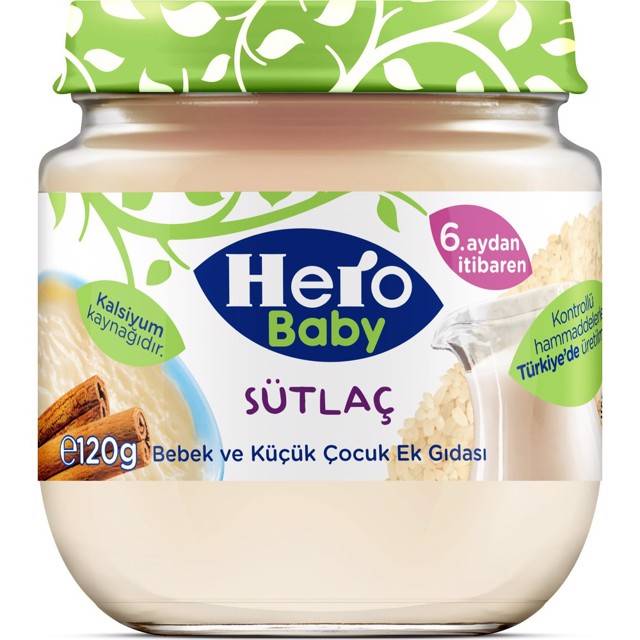 HERO BABY MAMA KAVANOZ 120 GR SUTLAC