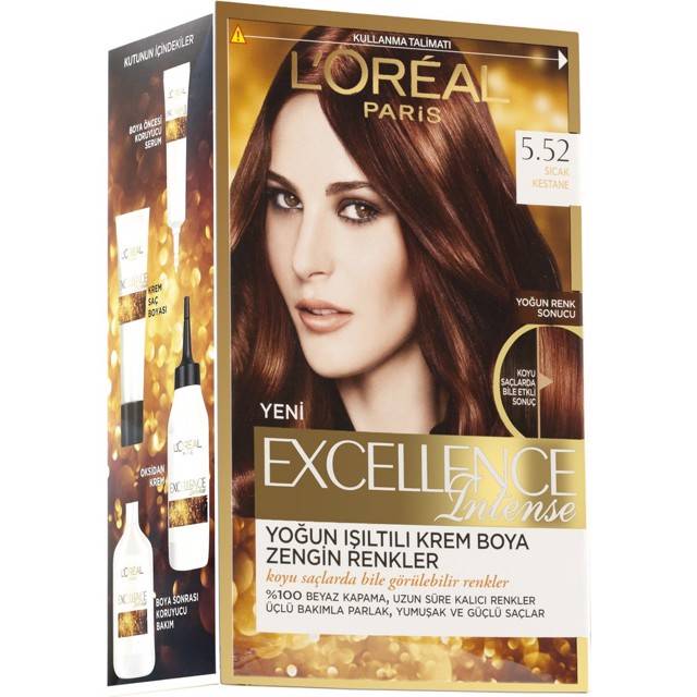 LOREAL EXCELLENCE SAC BOYASI INST.5.52 SICAK KESTANE