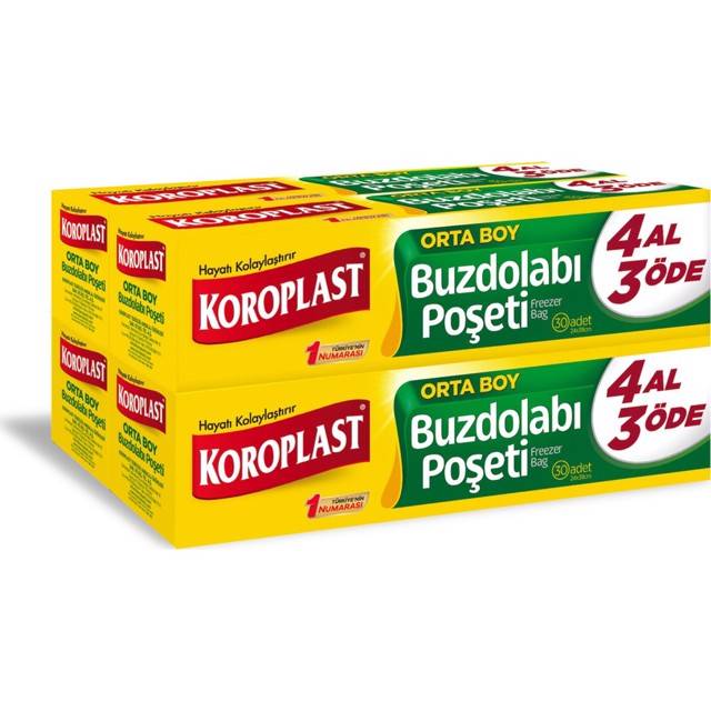 KOROPLAST BUZDOLABI POSETI 4 AL 3 ODE ORTA