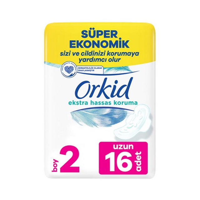 ORKID EXTRA HASSAS DORTLU UZUN 16'LI